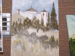 Concurso de Pintura al aire Libre en Mula 2009